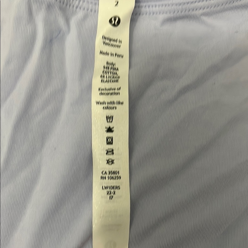 Lululemon Light Blue Long Sleeve Dress - Picture 4 of 4